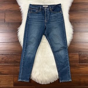 Levi's Size 30 Mental Block Wedgie Skinny Denim Jeans